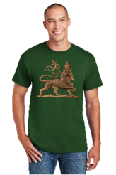 Emperor of Ethiopia Lion of Judah Jah Rastafari T-Shirt