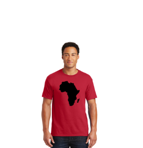 "BLACK AFRICA" T-shirt - A Tribute to Timeless Elegance and African Pride!