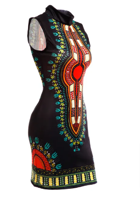 orm-Fitting and Sexy African Dress for Women,