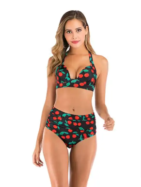 Swim Wear Bathing Suit African Print Biquini Two 2 Piece Swimwear