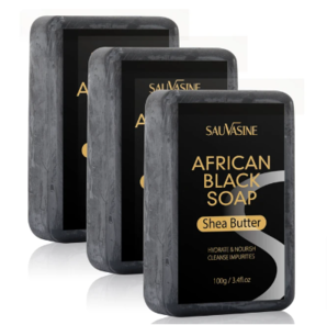 AFRICAN BLACK SOAP Shea Butter