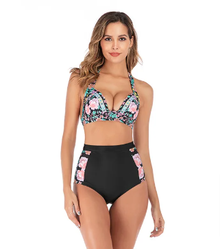 Swim Wear Bathing Suit African Print Biquini Two 2 Piece Swimwear