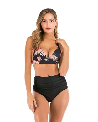 Swim Wear Bathing Suit African Print Biquini Two 2 Piece Swimwear